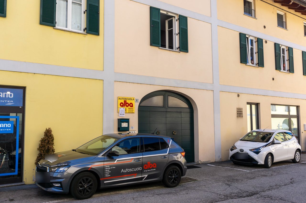 L'ingresso della sede di Borgo Valsugana